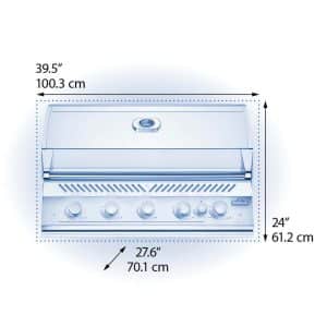 Built-In 700 Series 38 with Infrared Rear Burner outdoor living products image 3