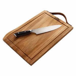 Napoleon Premium Cutting Board and Knife Set