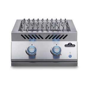Napoleon Built-In 700 Series Dual Range Top Burner + Stainless Steel Cover