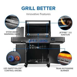 Phantom Prestige 500 Connected RSIB with Infrared Side and Rear Burner outdoor living products image 4