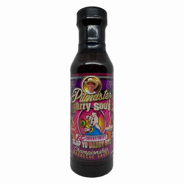Slap Yo' Daddy BBQ KC Cheeky Sweet!!  BBQ Sauce 15oz Bottle