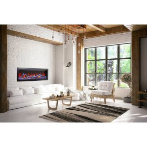 Amantii Symmetry Bespoke 60″ Electric Fireplace outdoor living products image 3