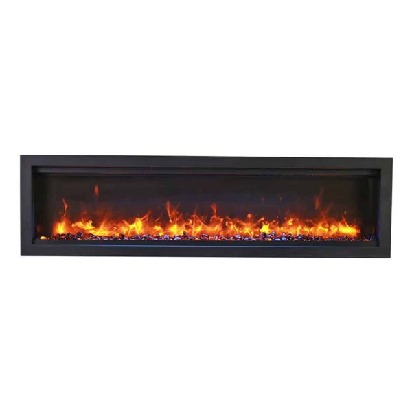 Amantii Symmetry Bespoke 60″ Electric Fireplace outdoor living product from Crawford Outdoor