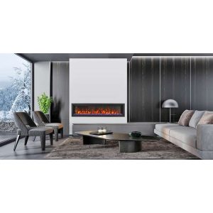 Amantii Symmetry Bespoke 74″ Electric Fireplace alternate product view