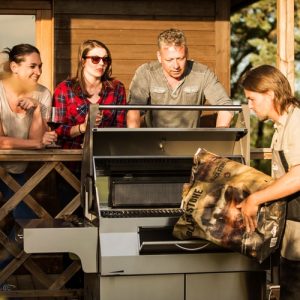 Napoleon Charcoal Professional Grill, Stainless Steel Cart Grill outdoor living products image 4