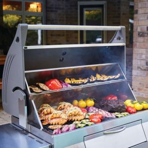 Napoleon Charcoal Professional Grill, Stainless Steel Cart Grill outdoor living products image 7