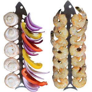 Proud Grill Company Stainless Steel Reusable Barbecue Skewers outdoor living products image 5