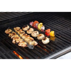 Proud Grill Company Stainless Steel Reusable Barbecue Skewers outdoor living products image 3