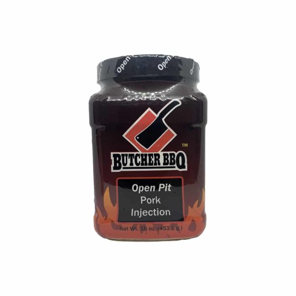 Butcher BBQ Open Pit Injection Marinade outdoor living product from Crawford Outdoor