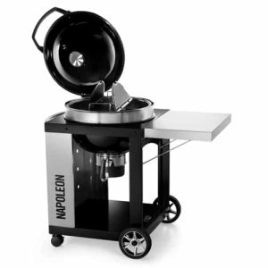 Napoleon PRO CART Charcoal Kettle Grill, Black Kettle Grill outdoor living products image 3