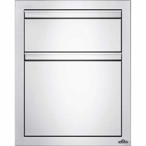 Napoleon 18″ X 24″ Component BUILT-IN COMPONENTS - Double Drawer