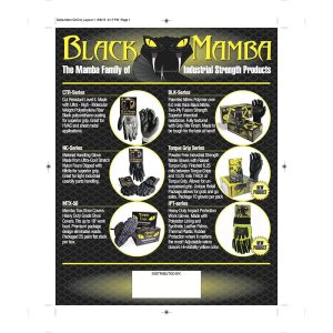 Black Mamba Nitrile Gloves 100 Count Box alternate product view