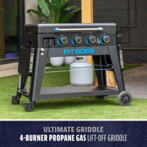 Pit Boss 4-Burner Ultimate Lift-Off Griddle 10782 outdoor living products image 3