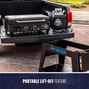Pit Boss 3-Burner Ultimate Lift-Off Griddle 10781 outdoor living products image 7