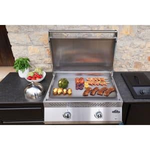 Built-In 700 Series 32 Griddle Stainless Steel outdoor living products image 8