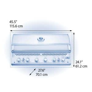 Built-In 700 Series 44 with Dual Infrared Rear Burners outdoor living products image 3