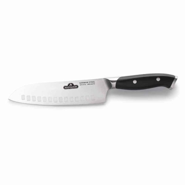 Napoleon Santoku Knife Razor-sharp German steel with excellent edge-retention outdoor living product from Crawford Outdoor