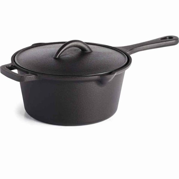 Napoleon Cast Iron Sauce Pan + Lid outdoor living product from Crawford Outdoor