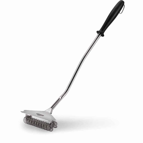 Napoleon Bristle Free Wide Grill Brush outdoor living product from Crawford Outdoor