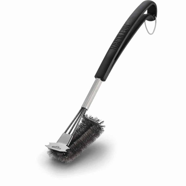 Napoleon Triple-Row Grill Brush with Stainless Steel Bristles outdoor living product from Crawford Outdoor