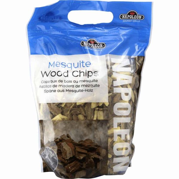 Napoleon Mesquite Wood Chips outdoor living product from Crawford Outdoor