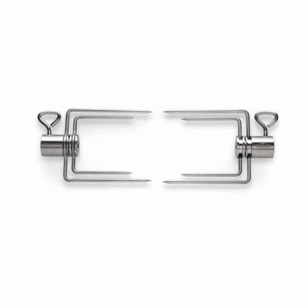 Napoleon Commercial Quality Collapsible Rotisserie Forks Four Prongs, Set of Two outdoor living product from Crawford Outdoor