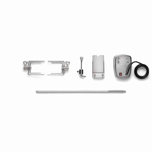 Napoleon Add-on Rotisserie Kit for Built-in 700 Series 44 for two independent rotisserie options using the dual rear burner outdoor living product from Crawford Outdoor