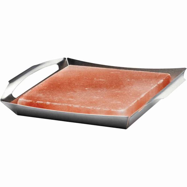 Napoleon Himalayan Salt Block with PRO Grill Topper outdoor living product from Crawford Outdoor