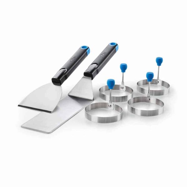Napoleon Breakfast Toolset with 4 Egg Rings outdoor living product from Crawford Outdoor
