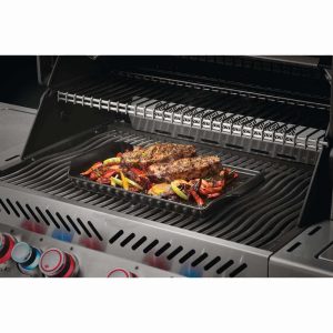 Napoleon Ceramic Roasting Pan and Beer Can Chicken Roaster Set outdoor living products image 3