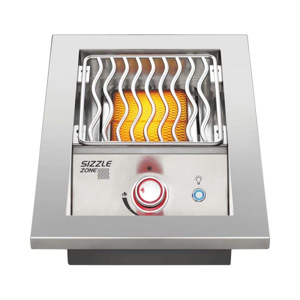 Napoleon Built-In 700 Series Single Infrared Drop-In Burner + Stainless Steel Cover outdoor living product from Crawford Outdoor