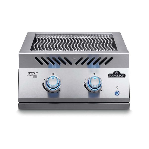 Napoleon Built-In 700 Series Dual Infrared Burner + Stainless Steel Cover outdoor living product from Crawford Outdoor