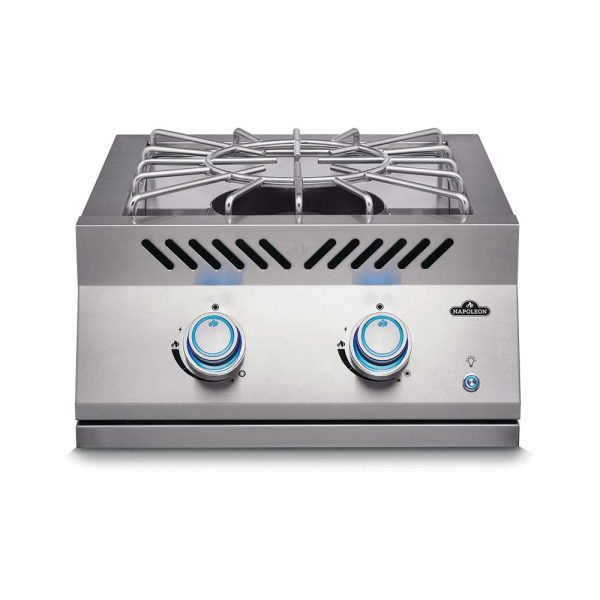 Napoleon Built-In 700 Series Power Burner + Stainless Steel Cover outdoor living product from Crawford Outdoor