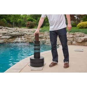 Flame Genie Fire Log Tower outdoor living products image 3