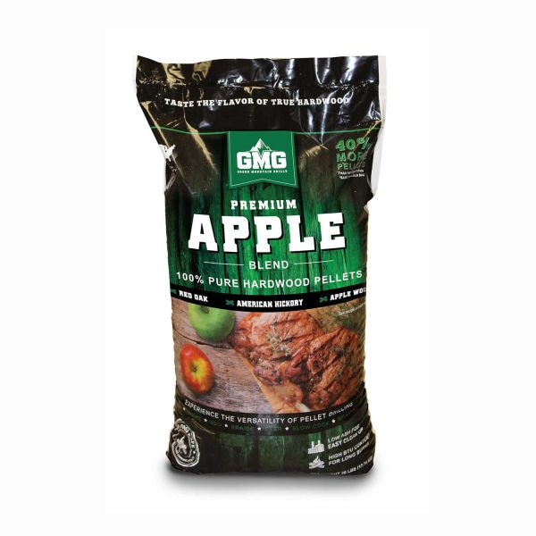 Green Mountain Grills Premium Apple Blend Wood Pellets (28 LB) outdoor living product from Crawford Outdoor