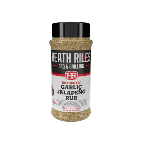 Heath Riles BBQ GARLIC JALAPENO RUB16oz Btl 14968 outdoor living product from Crawford Outdoor