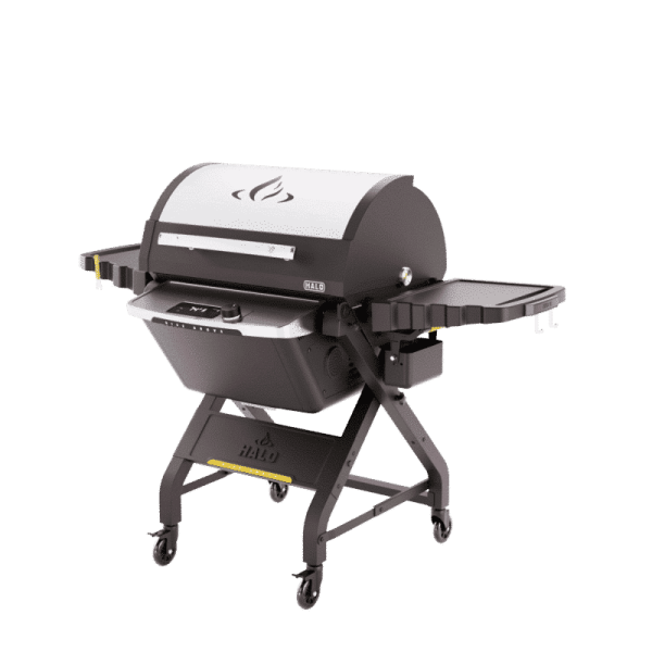 Halo Prime1100 Pellet Grill X Cart Battery Powered Pellet Grill outdoor living product from Crawford Outdoor
