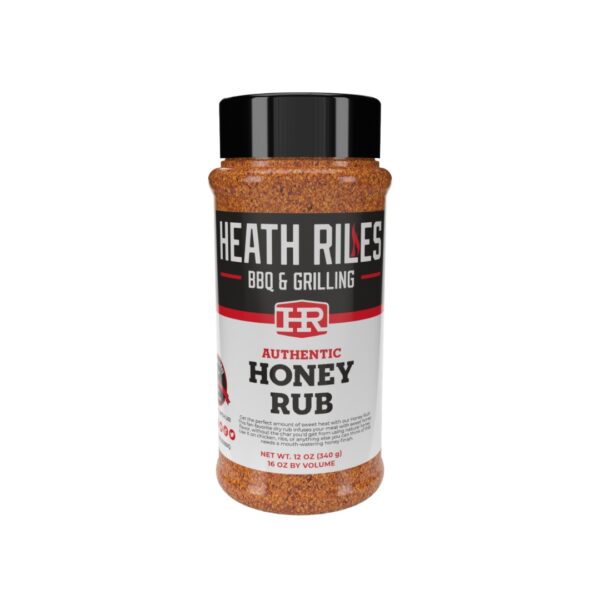 Heath Riles BBQ Honey Rub 16oz Shaker Bottle 14869 outdoor living product from Crawford Outdoor