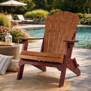 Kanyon Poly Furniture Folding Adirondack Chair K110 outdoor living products image 2