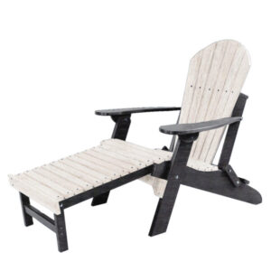 Kanyon Poly Furniture Folding Adirondack Chair + Pullout Ottoman K111 outdoor living products image 3