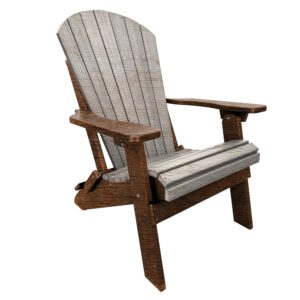 Kanyon Poly Furniture Folding Adirondack Chair (V2) K110 outdoor living products image 4