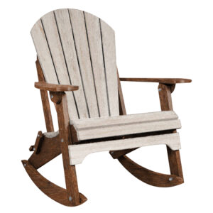 Kanyon Poly Furniture Adirondack Rocking Chair K120 alternate product view