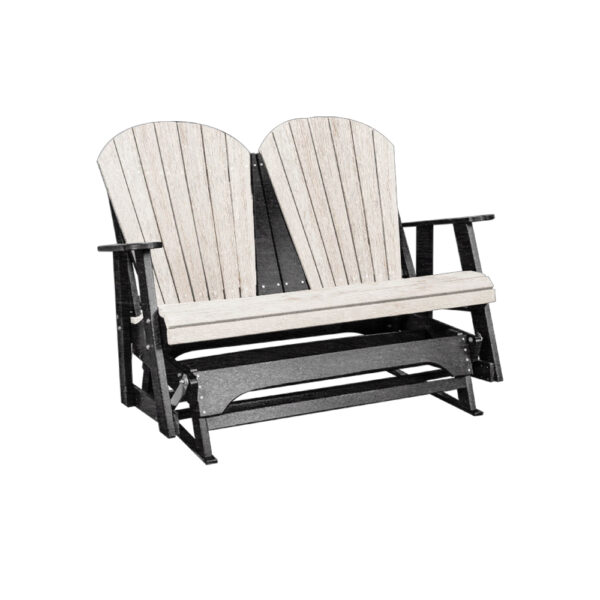 Kanyon Poly Furniture 4' Adirondack Glider K150 outdoor living product from Crawford Outdoor