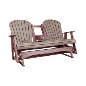 Adirondack Glider Chairs 4 and 5 foot