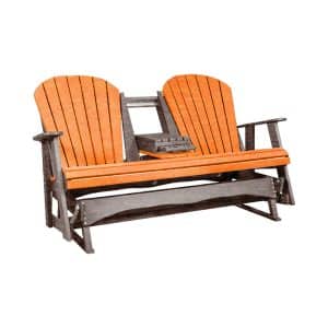 Adirondack Glider Chairs 4 and 5 foot