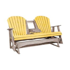 Adirondack Glider Chairs 4 and 5 foot