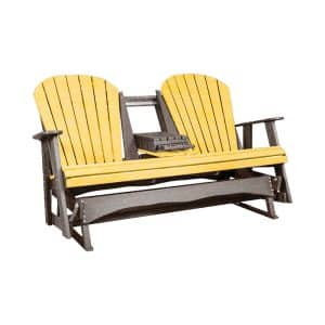 Adirondack Glider Chairs 4 and 5 foot