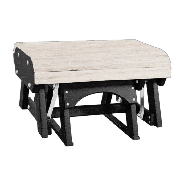 Kanyon Poly Furniture Gliding Ottoman Color & Rendering Notice K171 outdoor living product from Crawford Outdoor