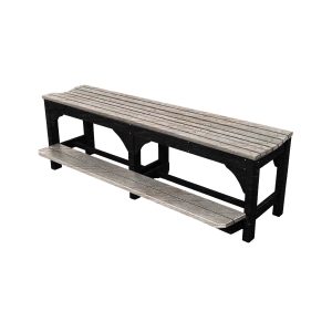 Kanyon Poly Furniture Bench (6' Counter Height with Foot Rail) K212C outdoor living products image 4
