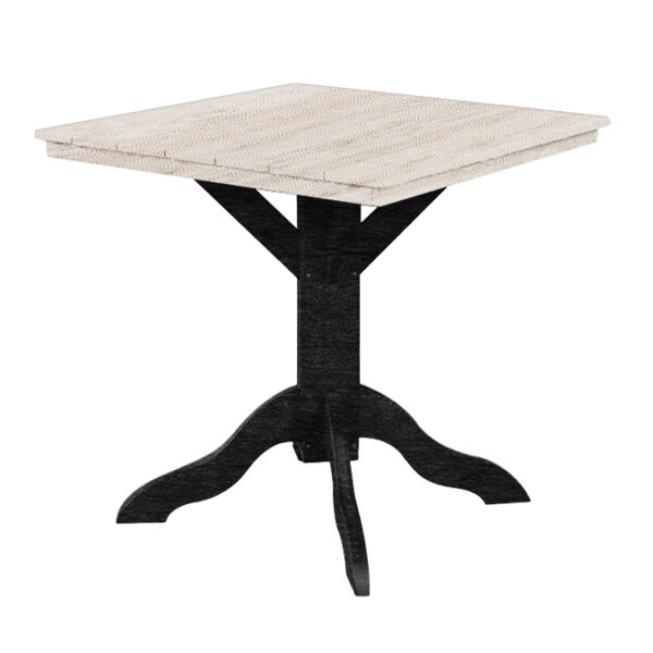 Kanyon Poly Furniture Square Table (42" Bar Height) outdoor living product from Crawford Outdoor